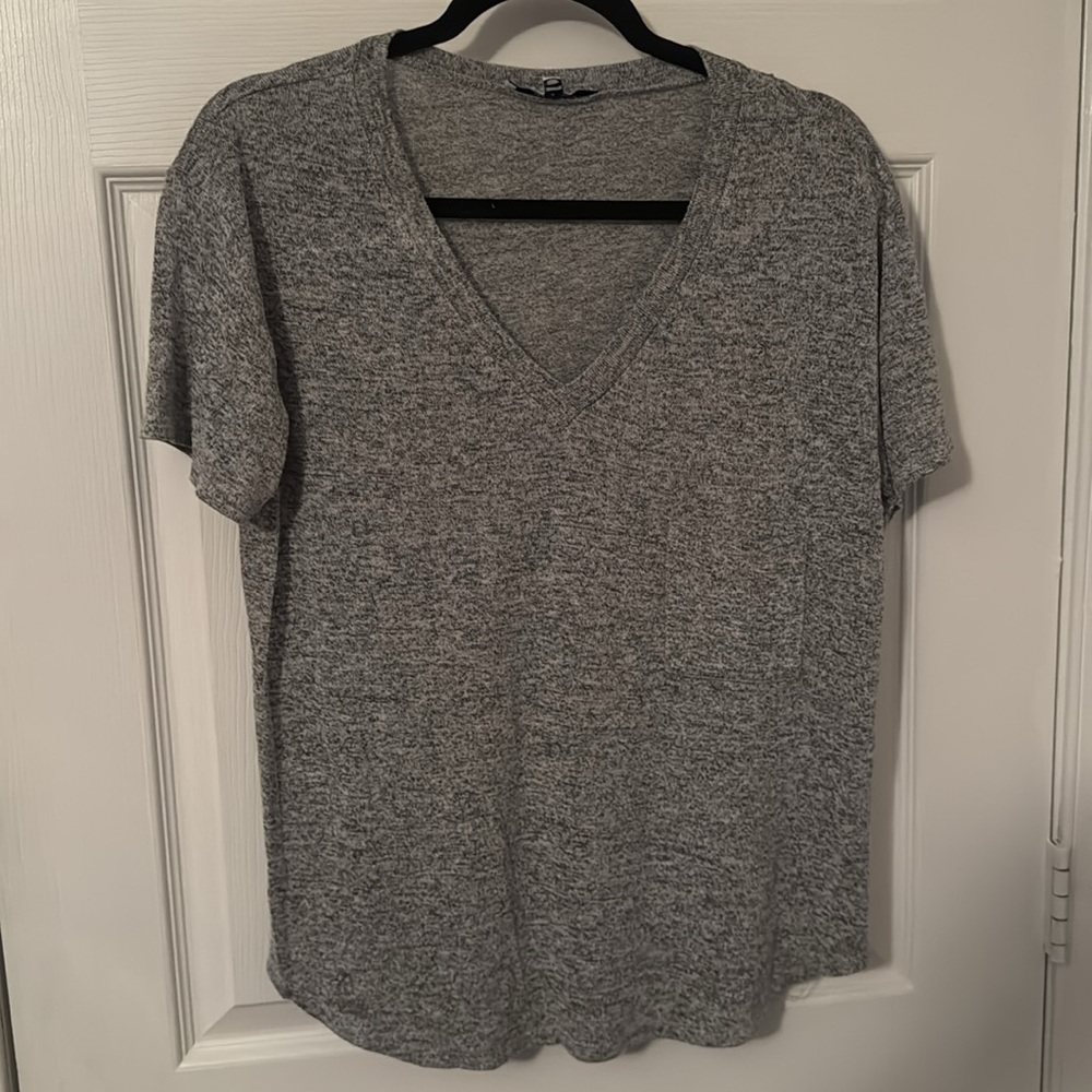 Purple Snow Top Size L Color Gray Black White